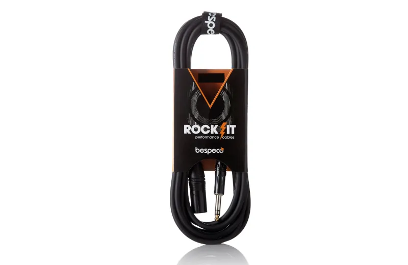 Bespeco Rksx150 Καλωδιο Stereo Jack / XLR Male 1,5M Rockit Series