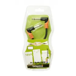 Bespeco Slpp015X3 Σετ Καλωδιων Patch 015M Jack To Jack Γωνια (3Τεμ)