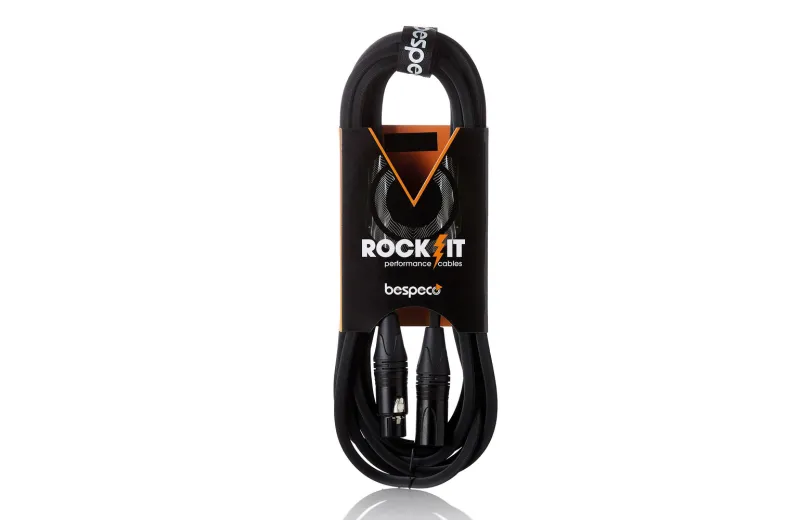 Bespeco Rkmb600R Καλωδιο Mic XLR / XLR 6M Rockit Striped Series