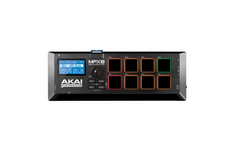 Akai MPX-8 Mobile SD Sampler - Pad Controller