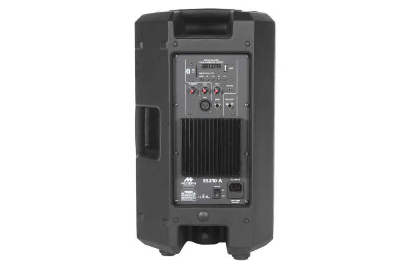 Modern Acoustics ES210A Αυτοενισχυόμενο Ηχείο με Bluetooth - Μαύρο