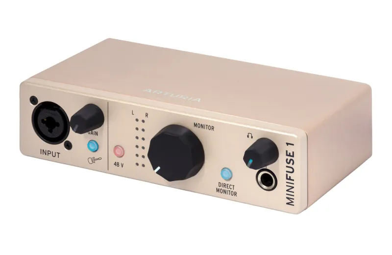 ARTURIA MINIFUSE 1 Champagne Audio Interface