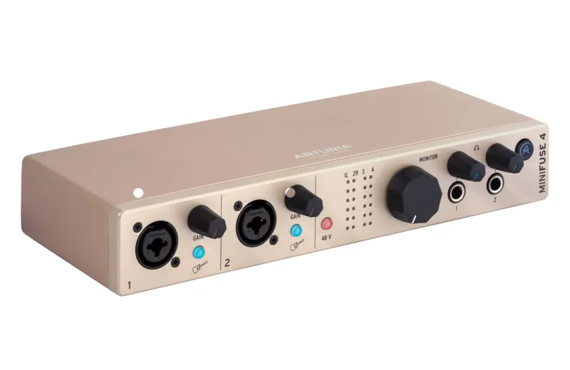 Arturia MiniFuse 4 Champagne Audio Interface