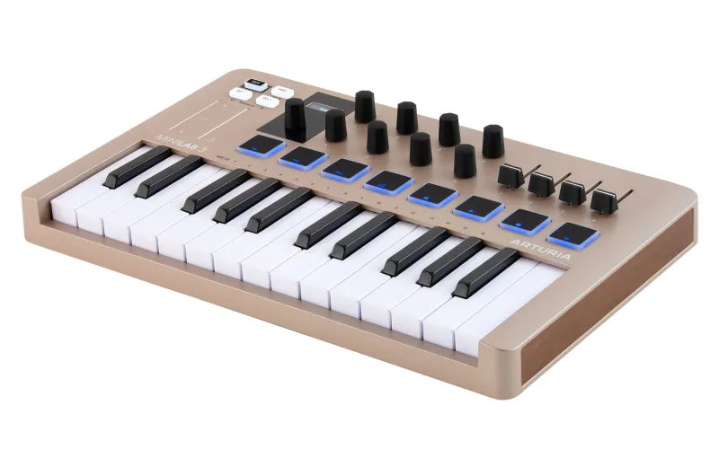 Arturia Minilab 3 Champagne Midi Keyboard