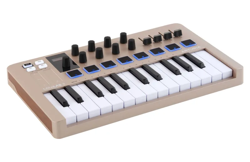 Arturia Minilab 3 Champagne Midi Keyboard