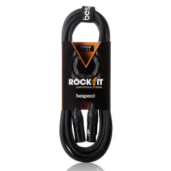 Bespeco Rkmb500 Mic Cable XLR / XLR 5M Rockit Series