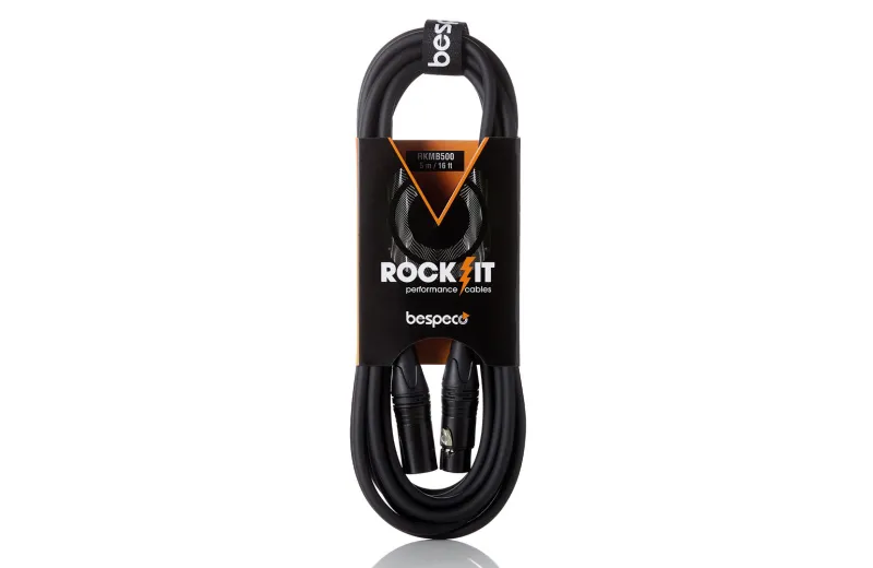 Bespeco Rkmb500 Καλωδιο Mic XLR / XLR 5M Rockit Series