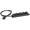 AFX MS4FR-IP Πολύμπριζο 4 θέσεων IP44