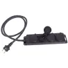 AFX MS4FR-IP Πολύμπριζο 4 θέσεων IP44