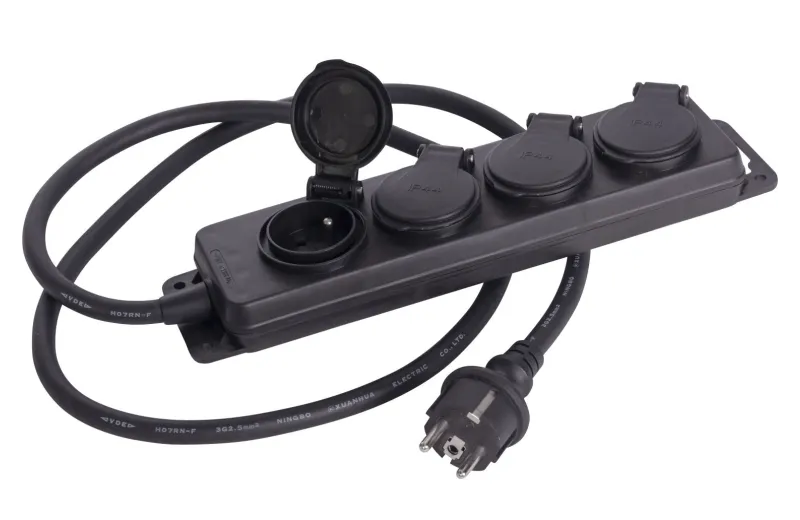 AFX MS4FR-IP Πολύμπριζο 4 θέσεων IP44