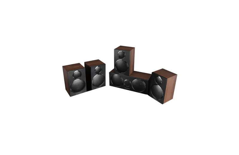 Wharfedale Dx-3 Hcp 5.1 Speaker System In Walnut Color