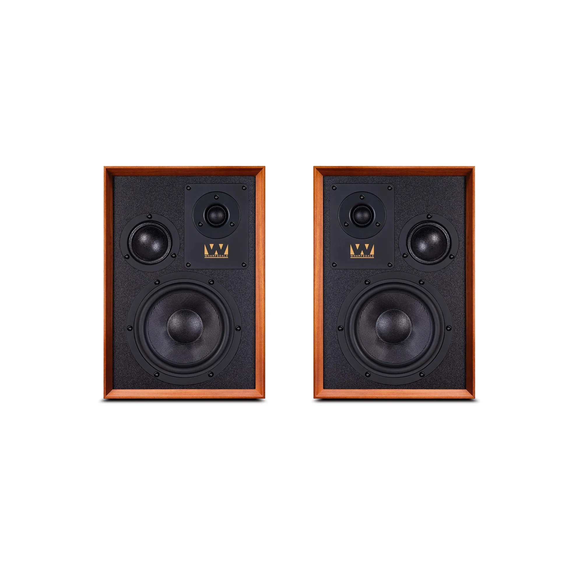 Wharfedale Super Denton Mahogany Speakers (Pair)