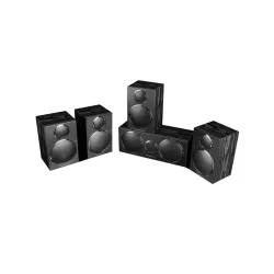 WHARFEDALE DX-3 HCP σύστημα ηχείων 5.0 σε μαύρο χρώμα