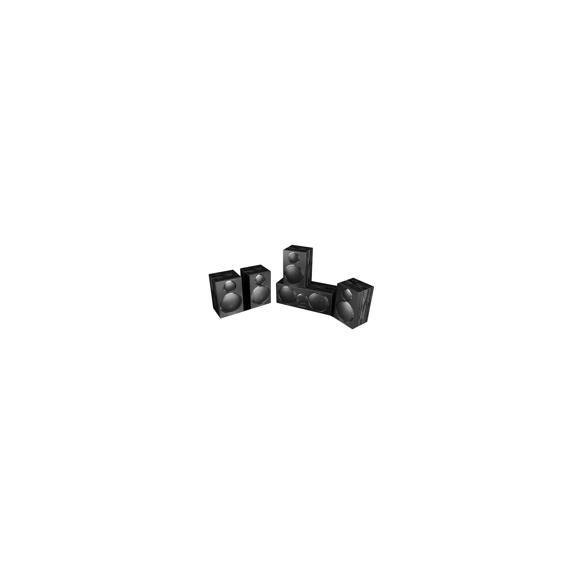 WHARFEDALE DX-3 HCP σύστημα ηχείων 5.0 σε μαύρο χρώμα