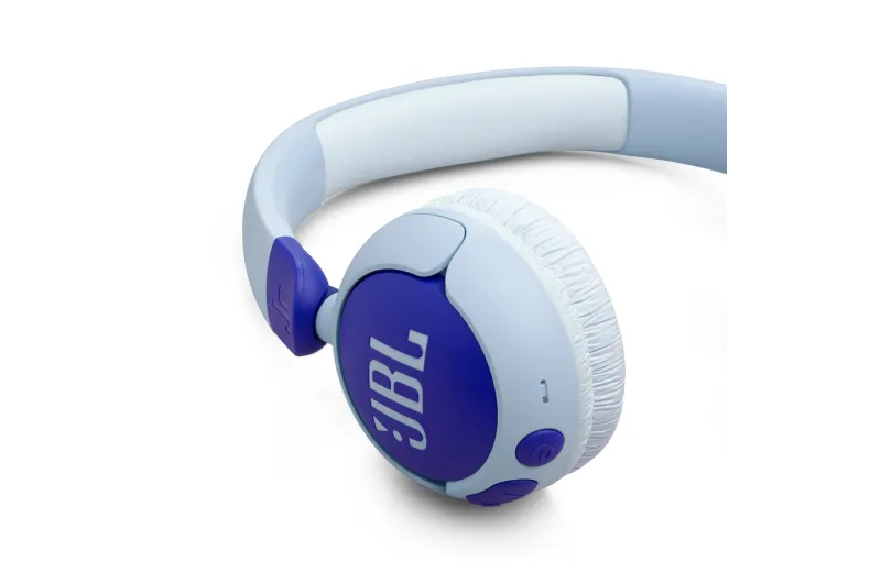 JBL Junior 320Bt On-Ear Bluetooth Παιδικά Ακουστικά - Μπλε