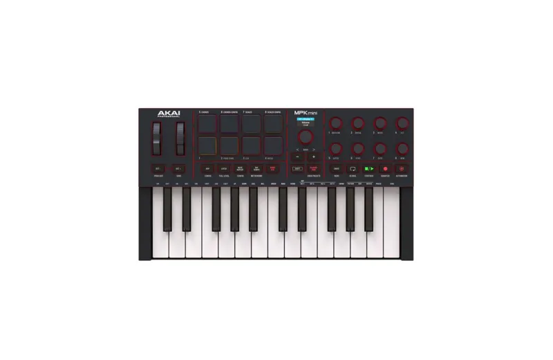 AKAI MPK MINI IV Midi Keyboard 25 Keys Black