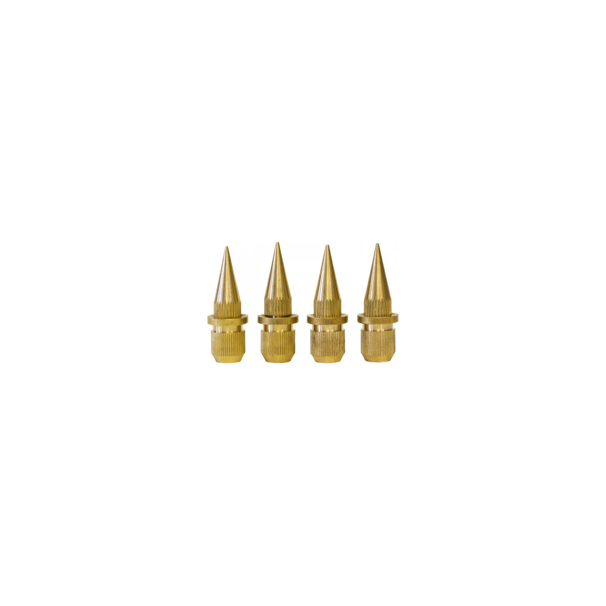 Dynavox Sub-Watt Absorber Set Of 4 Spikes - Brass