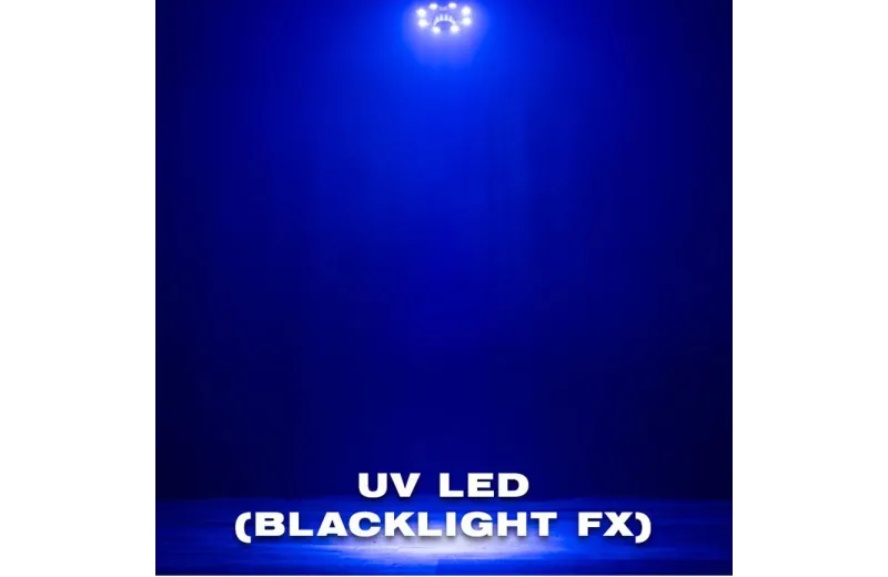 Eliminator Furious Three RG UV Led Light Effect