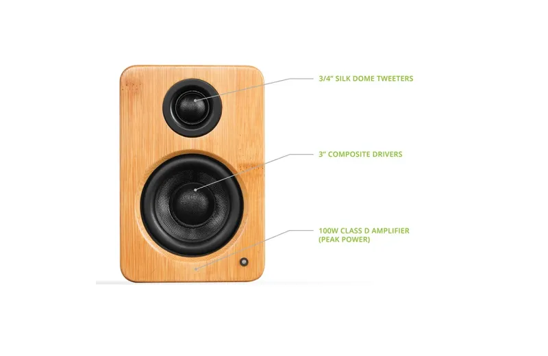 Kanto Audio YU2BAMBOO-CG Monitor Speaker