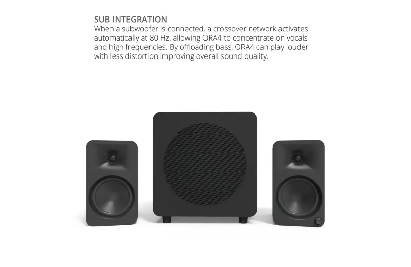Kanto Audio Ora 4 Black