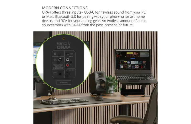 Kanto Audio Ora 4 Black