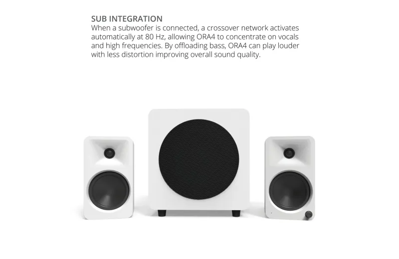 Kanto Audio Ora 4 White