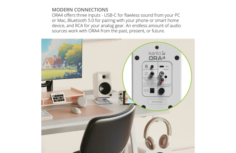 Kanto Audio Ora 4 White