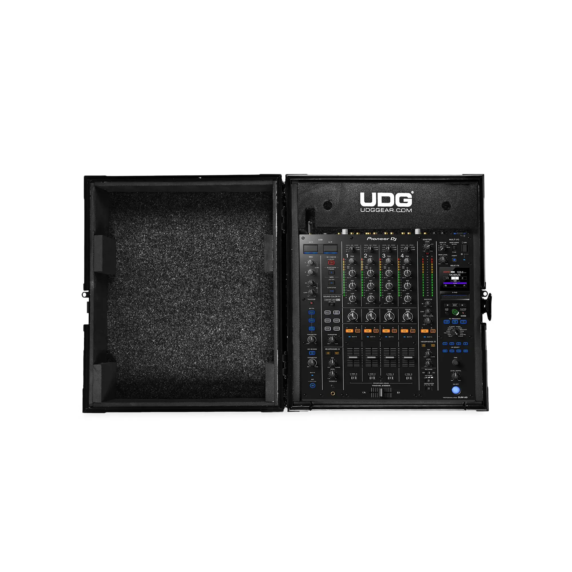 Udg U91085Bl Ultimate Flightcase Pioneer Djm-A9 - Μαύρο