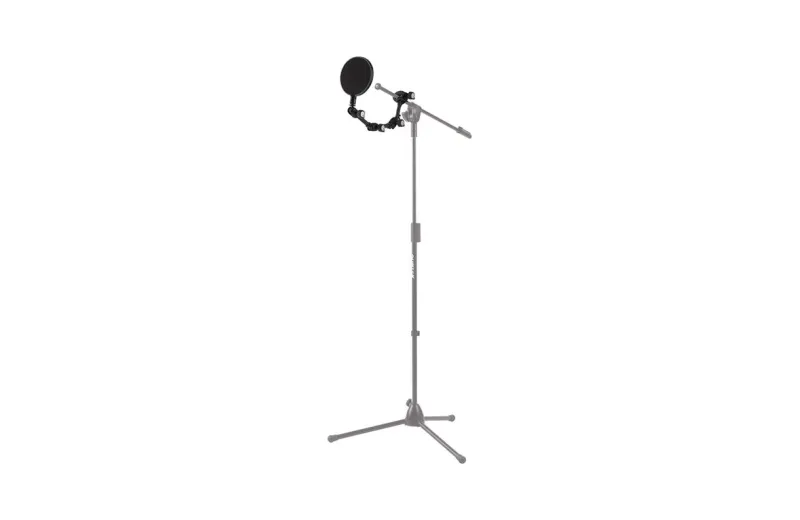 Quiklok Fap-006 Pop Filter With Swivel Arm Black