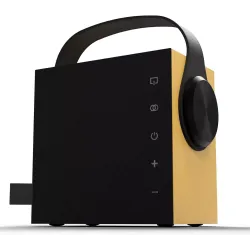 Morel Biggie Φορητό Ηχείο Bluetooth - Golden Glow