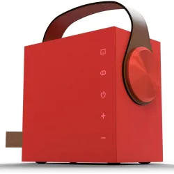 Morel Biggie Portable Bluetooth Speaker - Ruby Red