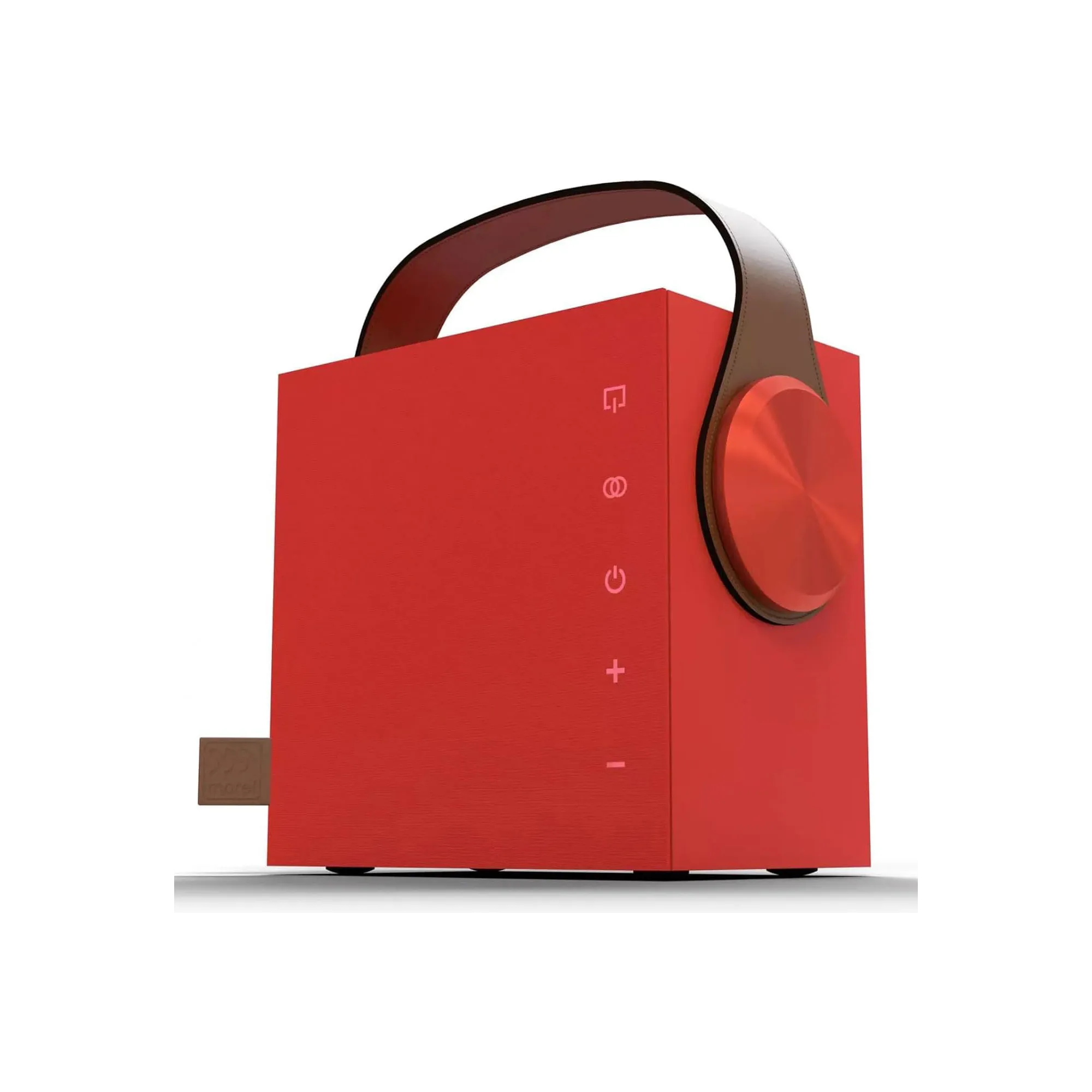 Morel Biggie Portable Bluetooth Speaker - Ruby Red