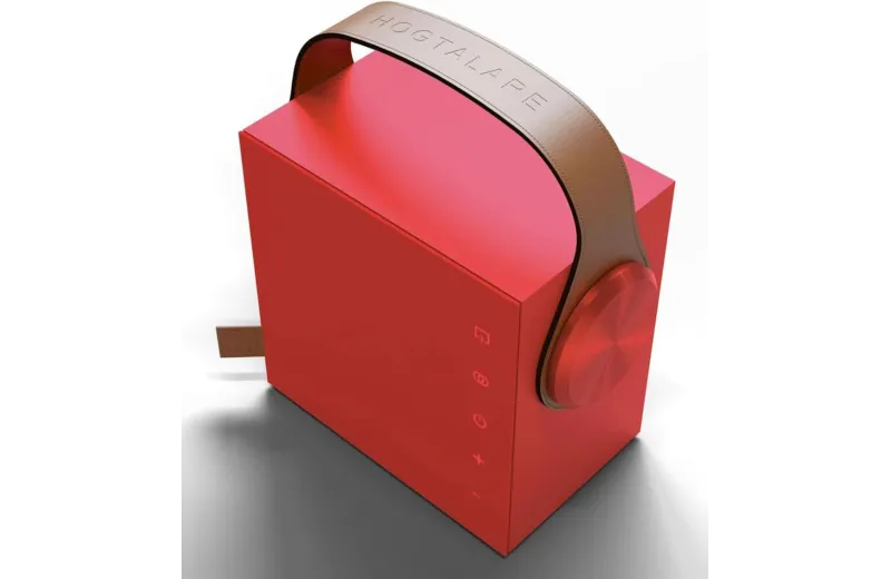 Morel Biggie Portable Bluetooth Speaker - Ruby Red