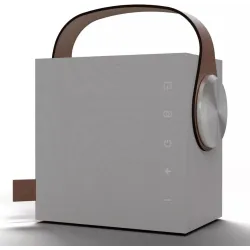 Morel Biggie Portable Bluetooth Speaker - Minimal White