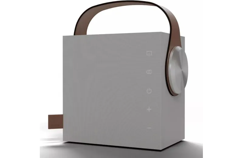 Morel Biggie Portable Bluetooth Speaker - Minimal White