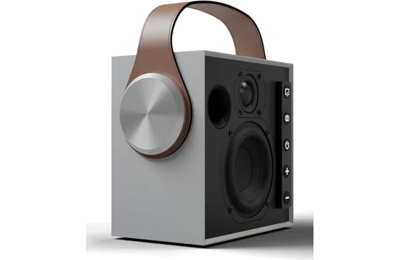 Morel Biggie Portable Bluetooth Speaker - Minimal White