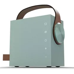 Morel Biggie Portable Bluetooth Speaker - Aqua Frost