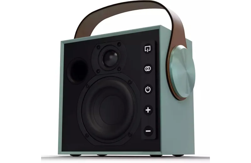 Morel Biggie Portable Bluetooth Speaker - Aqua Frost