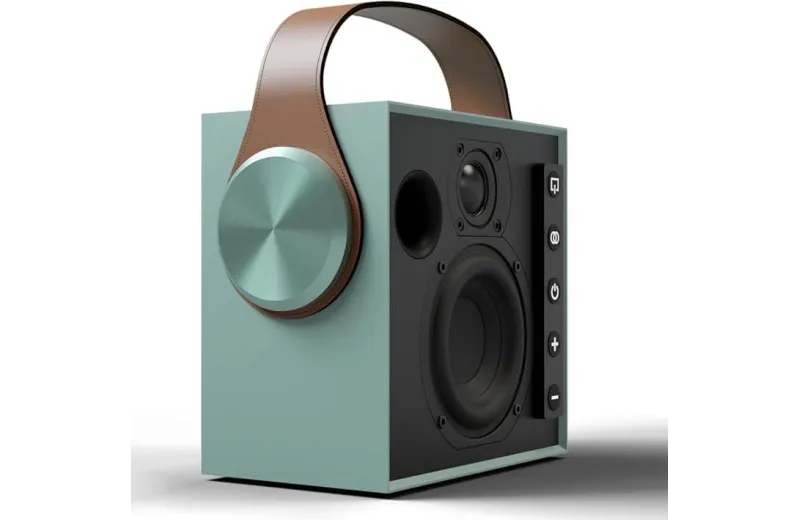 Morel Biggie Portable Bluetooth Speaker - Aqua Frost