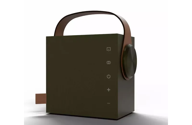 Morel Biggie Portable Bluetooth Speaker - Olive Green