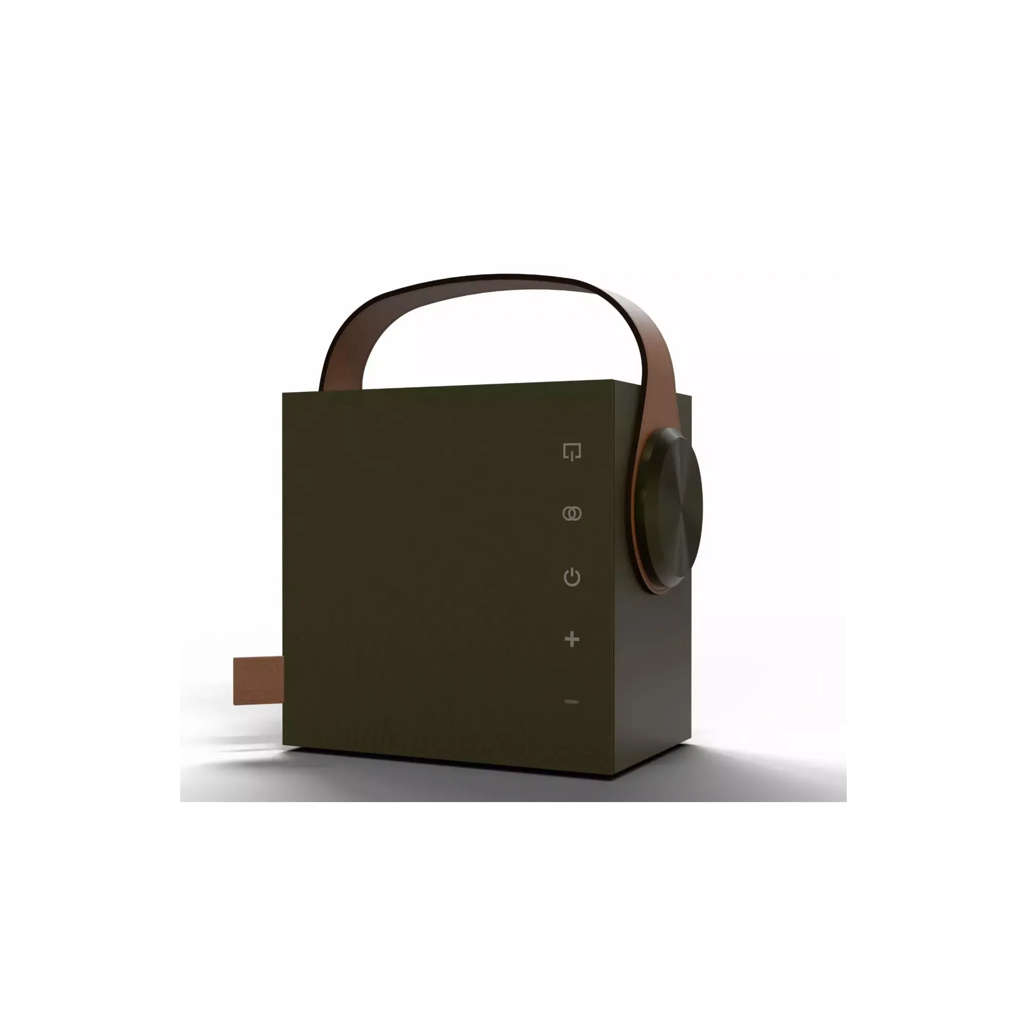 Morel Biggie Portable Bluetooth Speaker - Olive Green