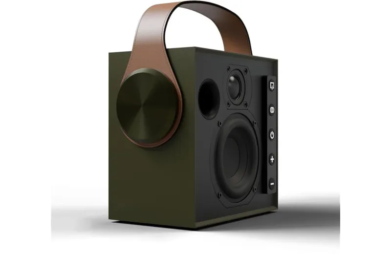 Morel Biggie Portable Bluetooth Speaker - Olive Green