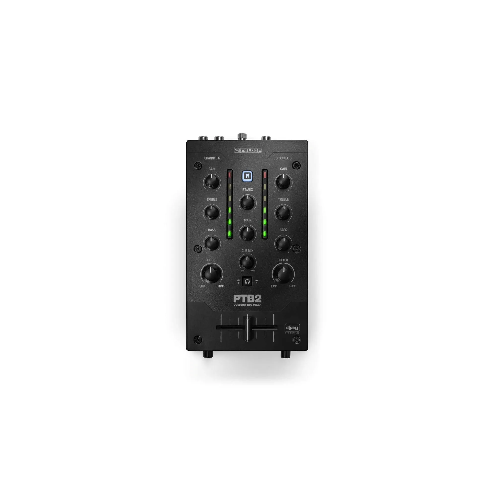 Reloop PTB-2 Αναλογικός Μίκτης Ήχου 2+1 Καναλιών