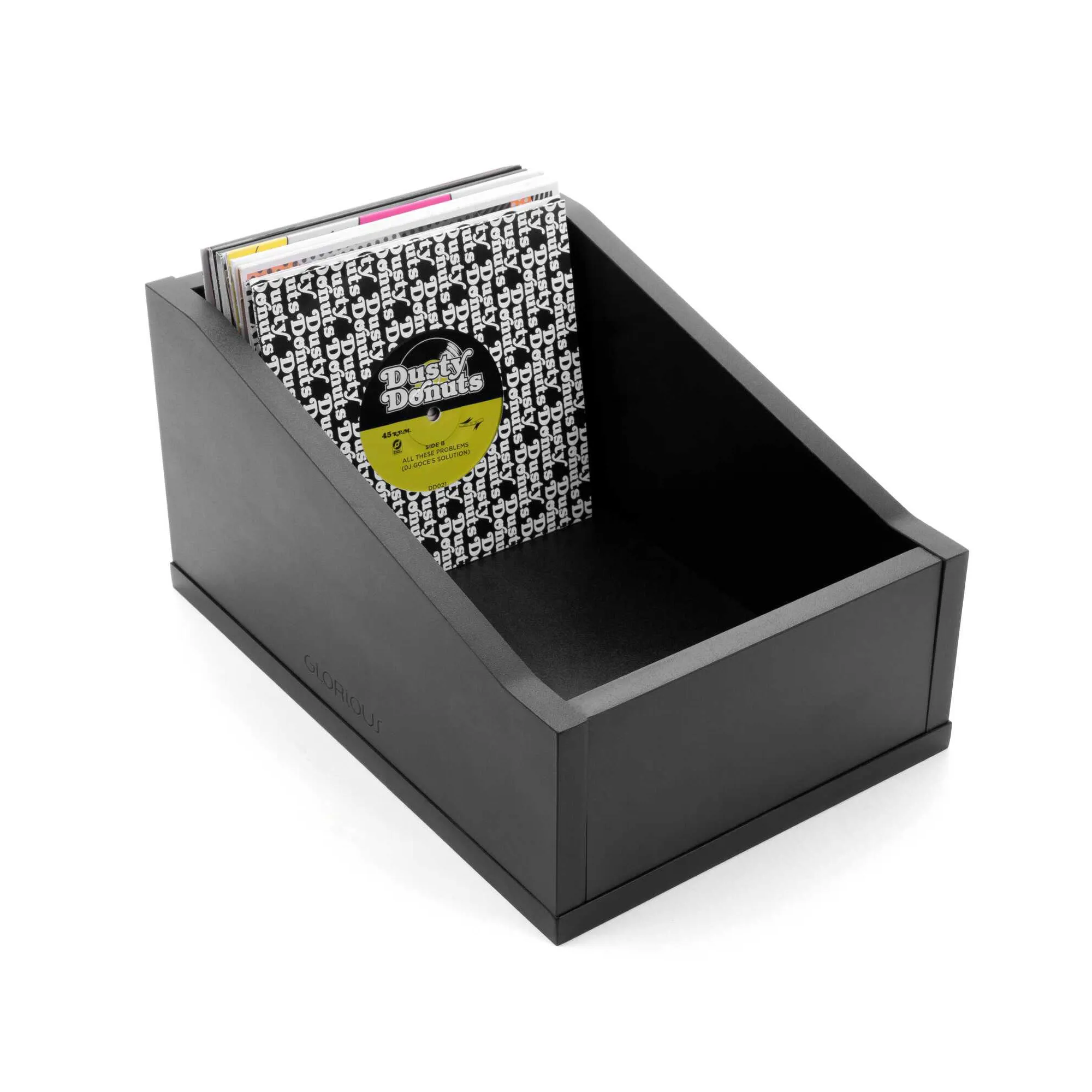 Glorious 7 Inch Record Box Advanced 110 - Black