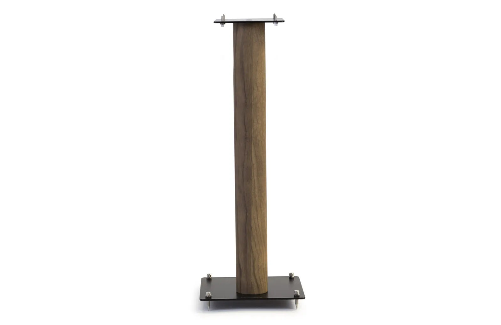 NorStone Stylum 3 Luidsprekerstandaard – 80cm – Zwart – 50kg Per Stuk – Met Verstelbare Spikes – Set Van 2