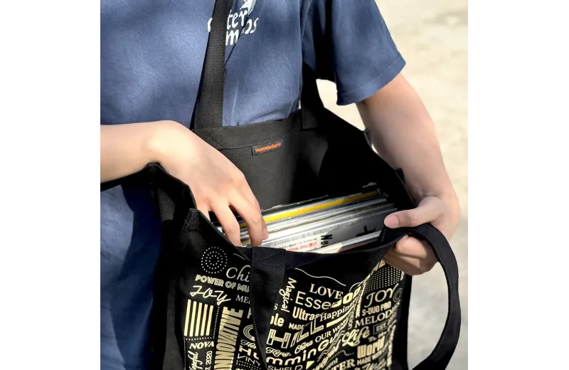 HumminGuru Vinyl Record Tote Bag