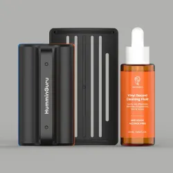 Humminguru I-Brush Vinyl Record Cleaning Kit