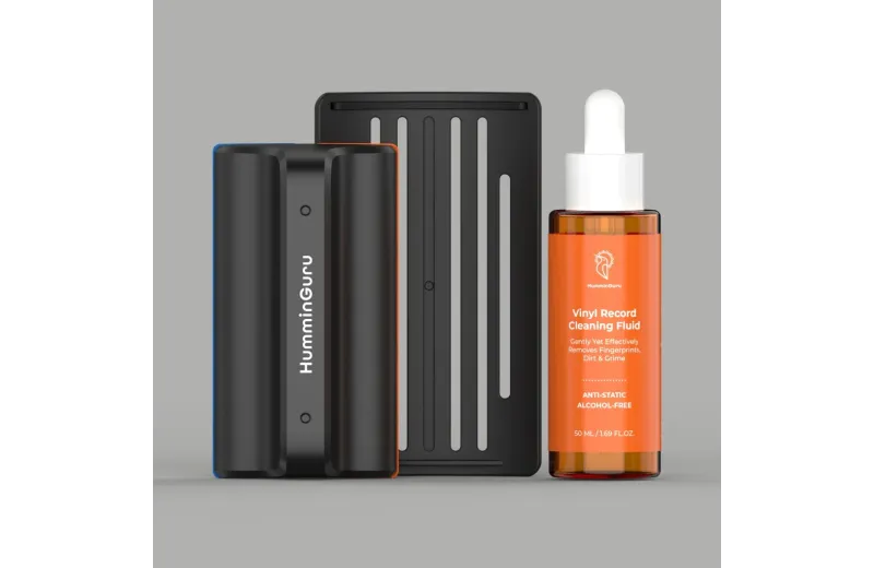 Humminguru I-Brush Vinyl Record Cleaning Kit