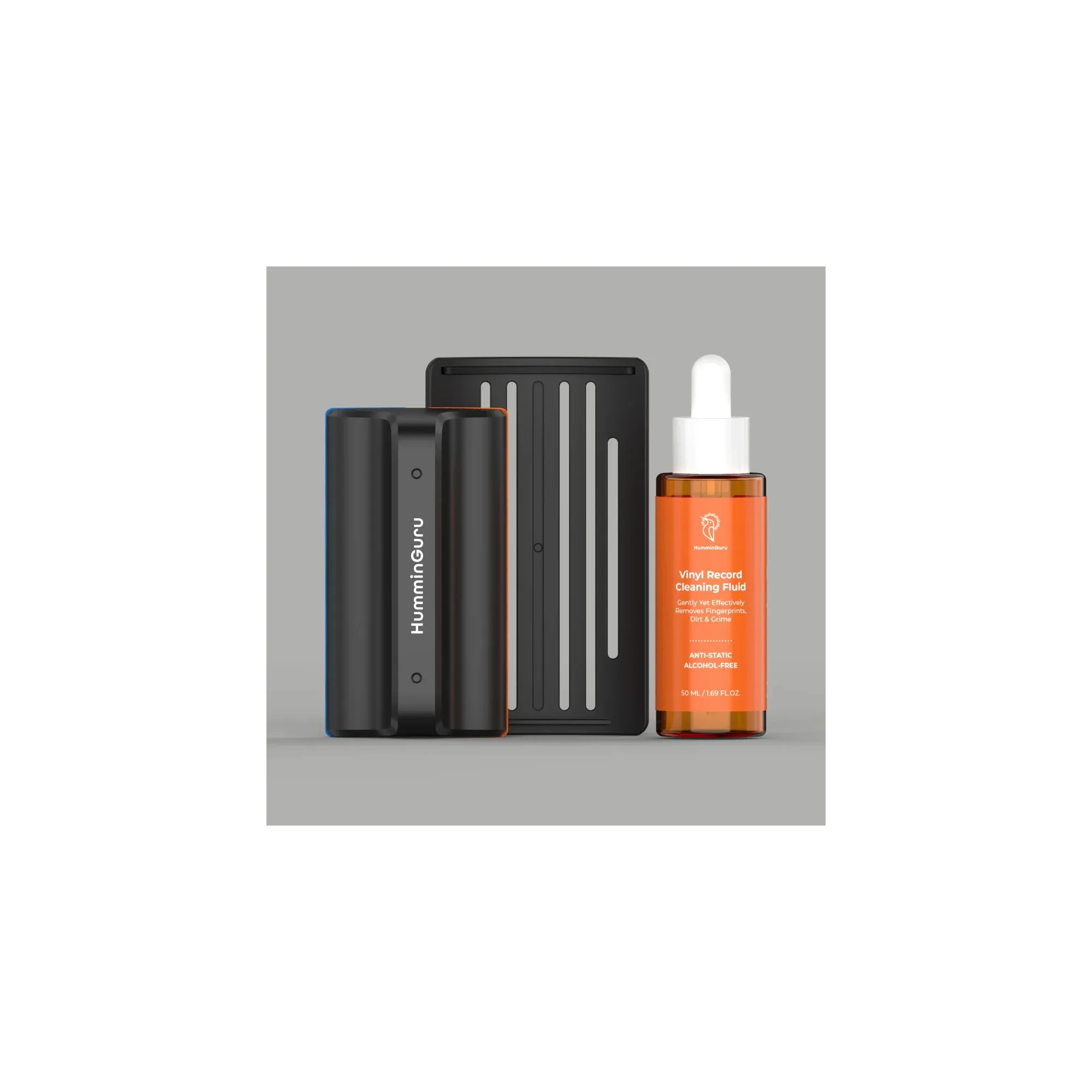 Humminguru I-Brush Vinyl Record Cleaning Kit