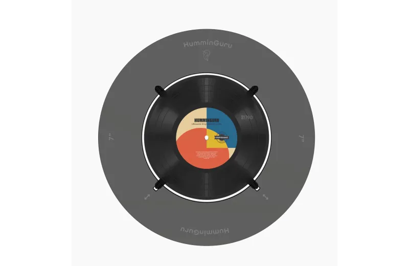 Humminguru 7-Inch Record Adapter